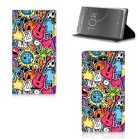Sony Xperia XZ1 Compact Hippe Standcase Punk Rock