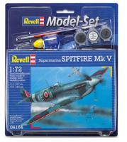 Revell Spitfire Mk V Modelvliegtuig met vaste vleugels Montagekit 1:72 - thumbnail