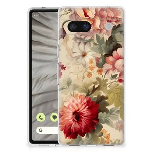 TPU Case voor Google Pixel 7A Bloemen