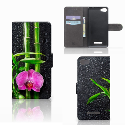 Wiko Lenny 2 Hoesje Orchidee Wiko Lenny 2 Hoesje Orchidee