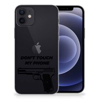 iPhone 12 | 12 Pro (6.1") Silicone-hoesje Pistol DTMP - thumbnail