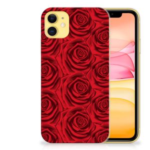 Apple iPhone 11 TPU Case Red Roses