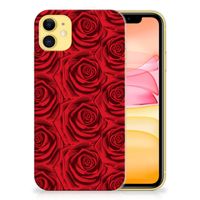 Apple iPhone 11 TPU Case Red Roses - thumbnail