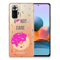 Xiaomi Redmi Note 10 Pro Siliconen Case Donut Roze