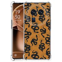 Case Anti-shock voor OPPO Find X6 Pro Snakes