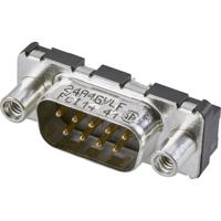 FCI D-SUB D09P24A4GV00LF D-sub male connector 180 ° Aantal polen: 9 Print 1 stuk(s) - thumbnail