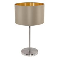 Eglo Landelijke tafellamp Maserlo Beige/Goud 31629 - thumbnail