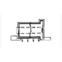 TE Connectivity 828801-6 Inhoud: 1 stuk(s) Carton