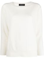 Fabiana Filippi round-neck knitted jumper - Blanc