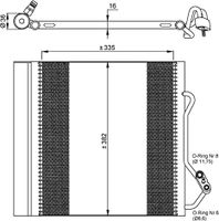 Condensor, airconditioning 35874 - thumbnail