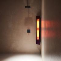 Sunshower Solo Black Infrarood Opbouwapparaat 20x125x18cm Full Body 1500watt Aluminium