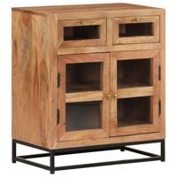 Dressoir 60x35x70 cm massief acaciahout - thumbnail