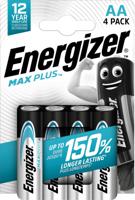 Energizer batterijen Max Plus AA/LR06/E91, blister van 4