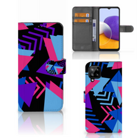 Samsung Galaxy A22 4G | M22 Book Case Funky Triangle