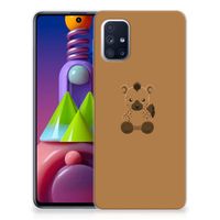 Samsung Galaxy M51 Telefoonhoesje met Naam Baby Hyena