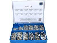 Vogt 4010 Assortiment adereindhulzen 0.10 mm² - 25 mm² Zilver 3405 stuk(s)