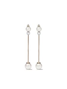 Mizuki boucles d'oreilles Sea of Beauty Kanzashi en or 14ct