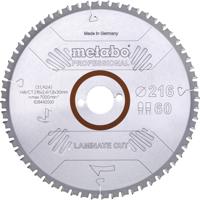 Metabo LAMINATE CUT PROFESSIONAL 628446000 Cirkelzaagblad 254 x 30 x 2 mm Aantal tanden: 66 1 stuk(s)