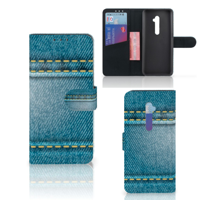 OPPO Reno2 Wallet Case met Pasjes Jeans