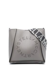 Stella McCartney sac porté épaule à logo Stella - Gris