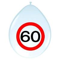 Ballonnen 60 jaar verkeersbord