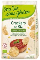 Rijstcrackers met olijfolie glutenvrij bio - thumbnail