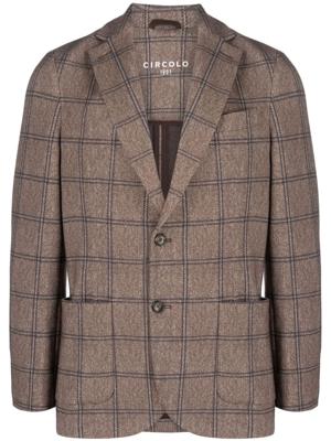 Circolo 1901 Geruite blazer - Bruin