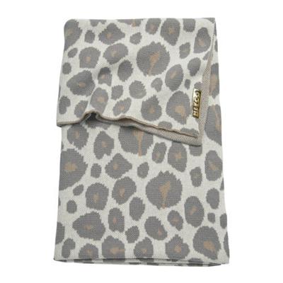 Meyco Panter wiegdeken 75 x 100 cm bruin