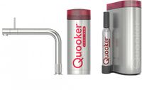 Quooker Front met PRO3 boiler en CUBE reservoir 5-in-1 kokend water kraan RVS - thumbnail