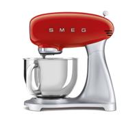 Smeg SMF02RDEU mixer Staande mixer Rood, Zilver 800 W