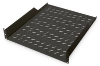 Digitus DN-19 TRAY-2-55-SW 19 inch Apparaatbodem voor patchkast 2 HE Vast inbouw Geschikt voor kastdiepte: vanaf 800 mm Zwart