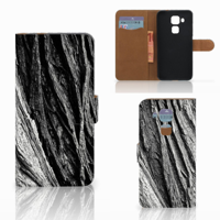Book Style Case Huawei Nova Plus Boomschors Grijs