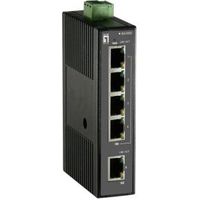 LevelOne IES-0500 netwerk-switch Unmanaged Fast Ethernet (10/100) Zwart - thumbnail