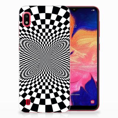 Samsung Galaxy A10 TPU Hoesje Illusie Samsung Galaxy A10 TPU Hoesje Illusie