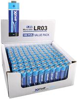 Xcell Batterij alkaline 1,5V Micro AAA 100 stuks doos - 146960