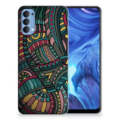 OPPP Reno 4 TPU bumper Aztec OPPP Reno 4 TPU bumper Aztec