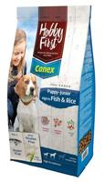 12 KG Hobbyfirst canex puppy/junior brocks rich in fish & rice hondenvoer