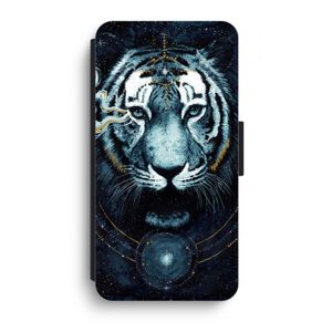 Darkness Tiger: iPhone XR Flip Hoesje