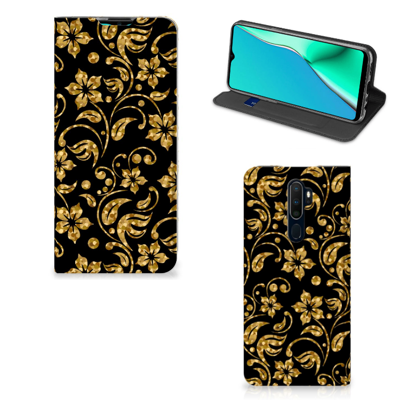 OPPO A5 (2020) | A9 (2020) Smart Cover Gouden Bloemen OPPO A5 (2020) | A9 (2020) Smart Cover Gouden Bloemen