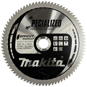 Makita E-06323 Cirkelzaagblad 260 x 30 x 1.85 mm Aantal tanden: 81 1 stuk(s)