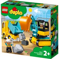 LEGOÂ® DUPLO 10931 Truck & Graafmachine met rupsbanden