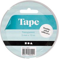 Creativ Company Dubbelzijdig Klevend Tape 3mm, 10m - thumbnail