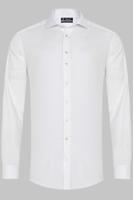 Sleeve7 Heren Overhemd Wit Widespread Non Iron Modern Fit