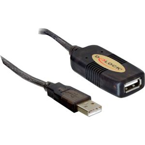 DeLOCK Cable USB 2.0, 5m USB-kabel Zwart