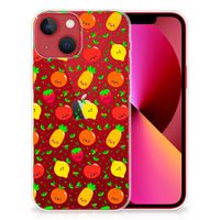 Apple iPhone 13 Siliconen Case Fruits - thumbnail