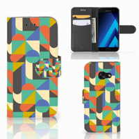 Samsung Galaxy A3 2017 Telefoon Hoesje Funky Retro