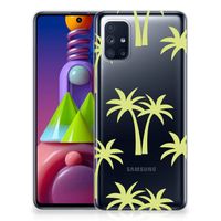 Samsung Galaxy M51 TPU Case Palmtrees - thumbnail