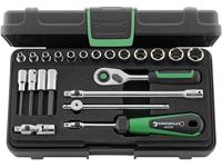 Stahlwille 40/44/17/5QR KN 96011181 Dopsleutelset 1/4 (6.3 mm) 22-delig