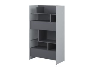 Boekenkast CONCEPTION PRO 158 cm grafiet/grijs