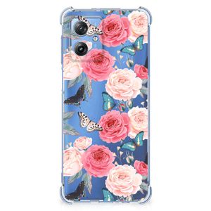 Motorola Moto G54 Case Butterfly Roses